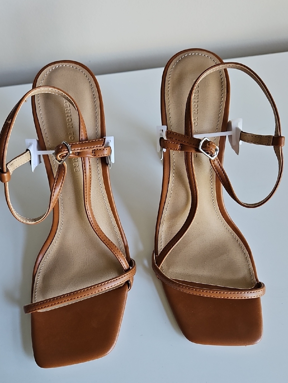 Brown Strappy Sandals - Women